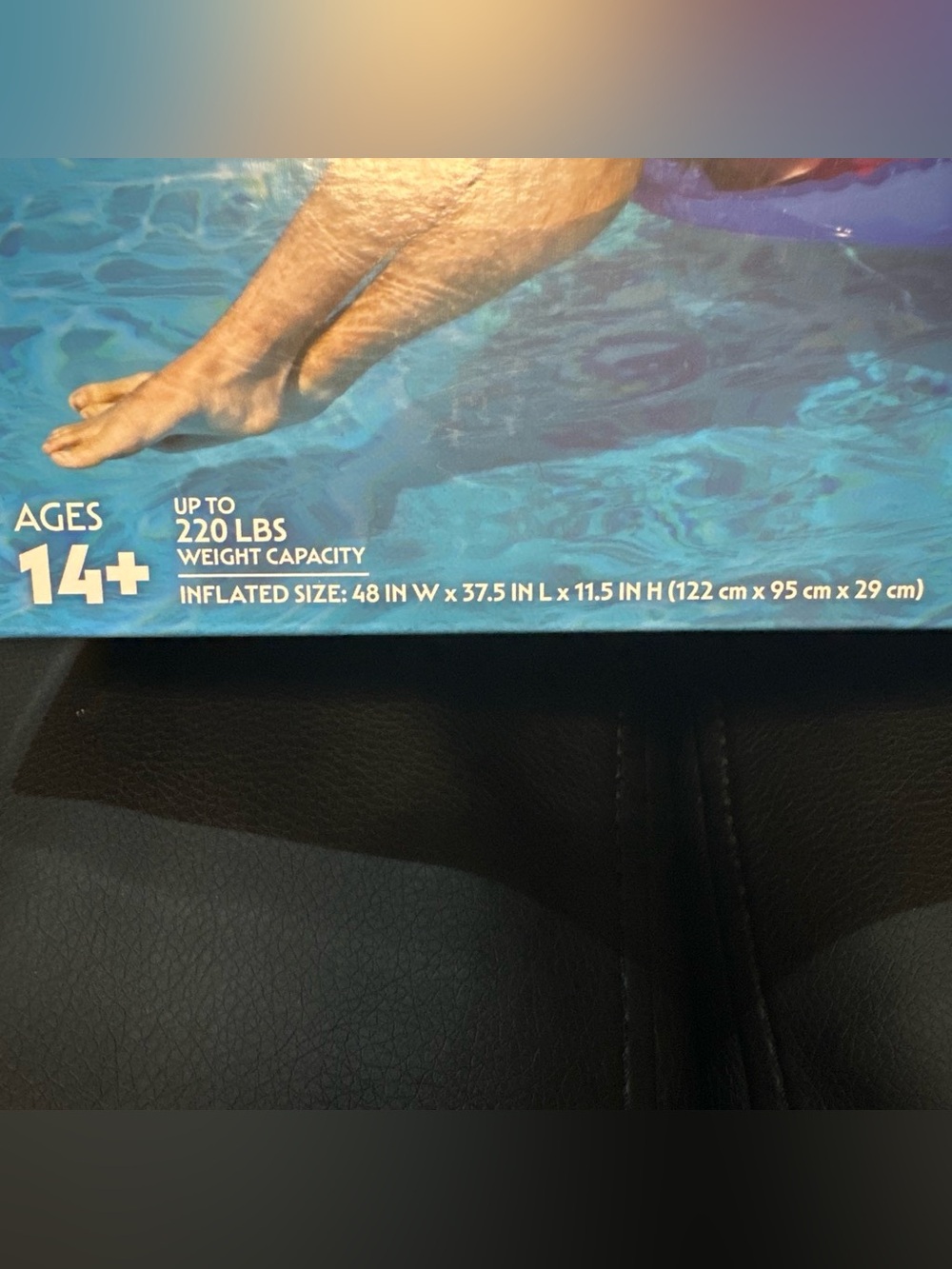 Comfort Chair Lounge - Inflatable Pool Float - Picture 3 of 3